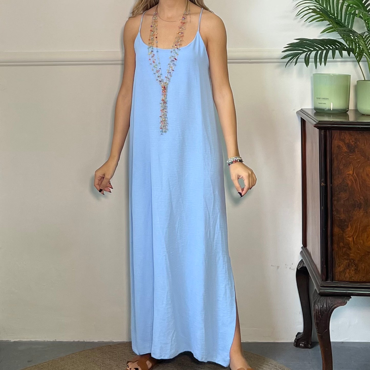 Vestito EIVISSA Azzurro Chiaro