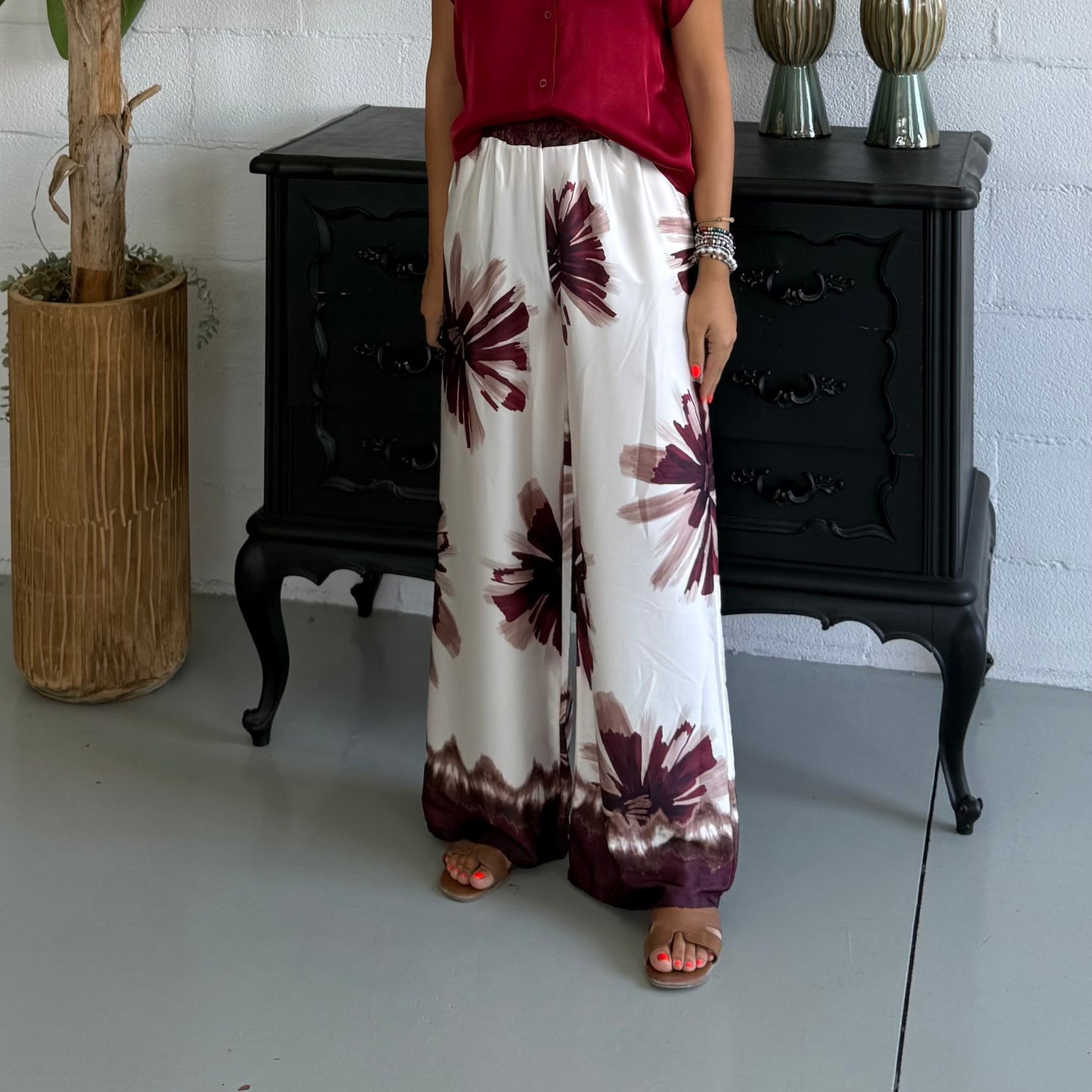 Pantalone Ponza in Satin
