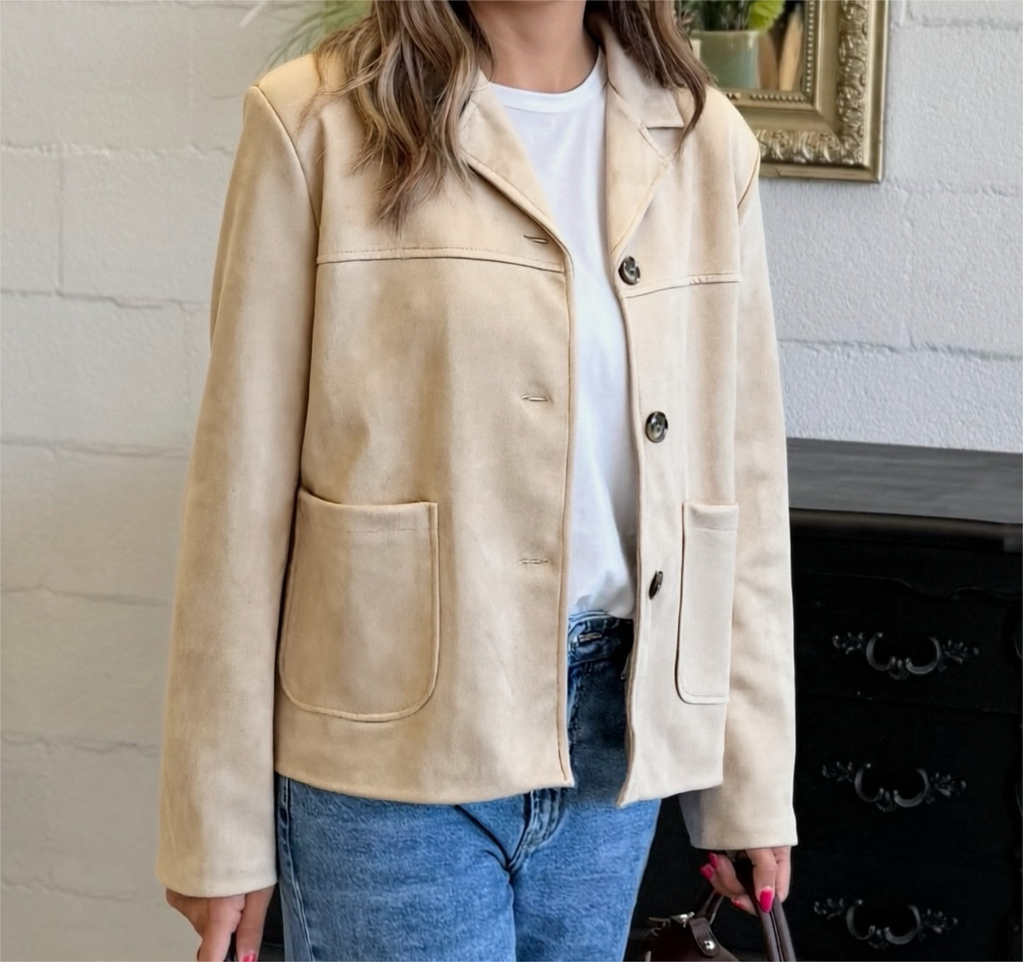 Giacca Suede MUST HAVE