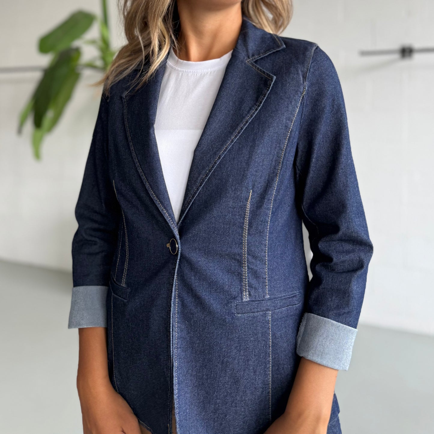 Blazer Chambray