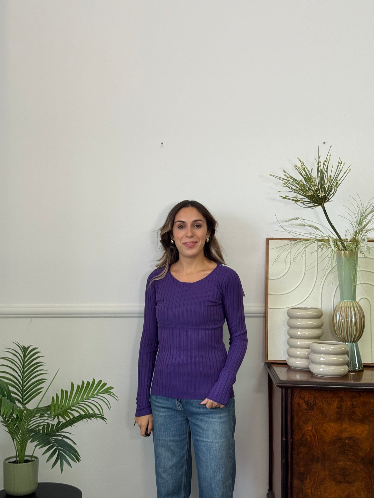 Maglioncino NO STRESS Viola