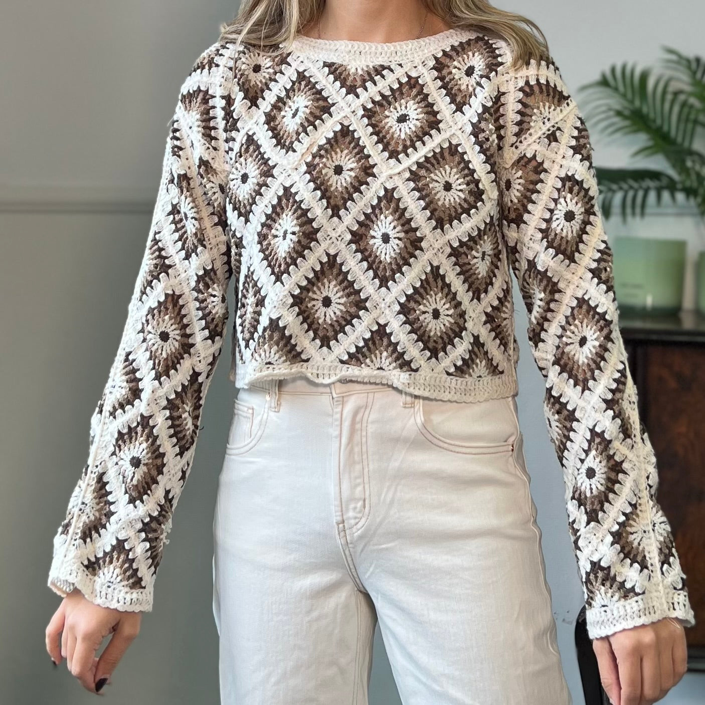 Maglioncino Crochet Lanzarote