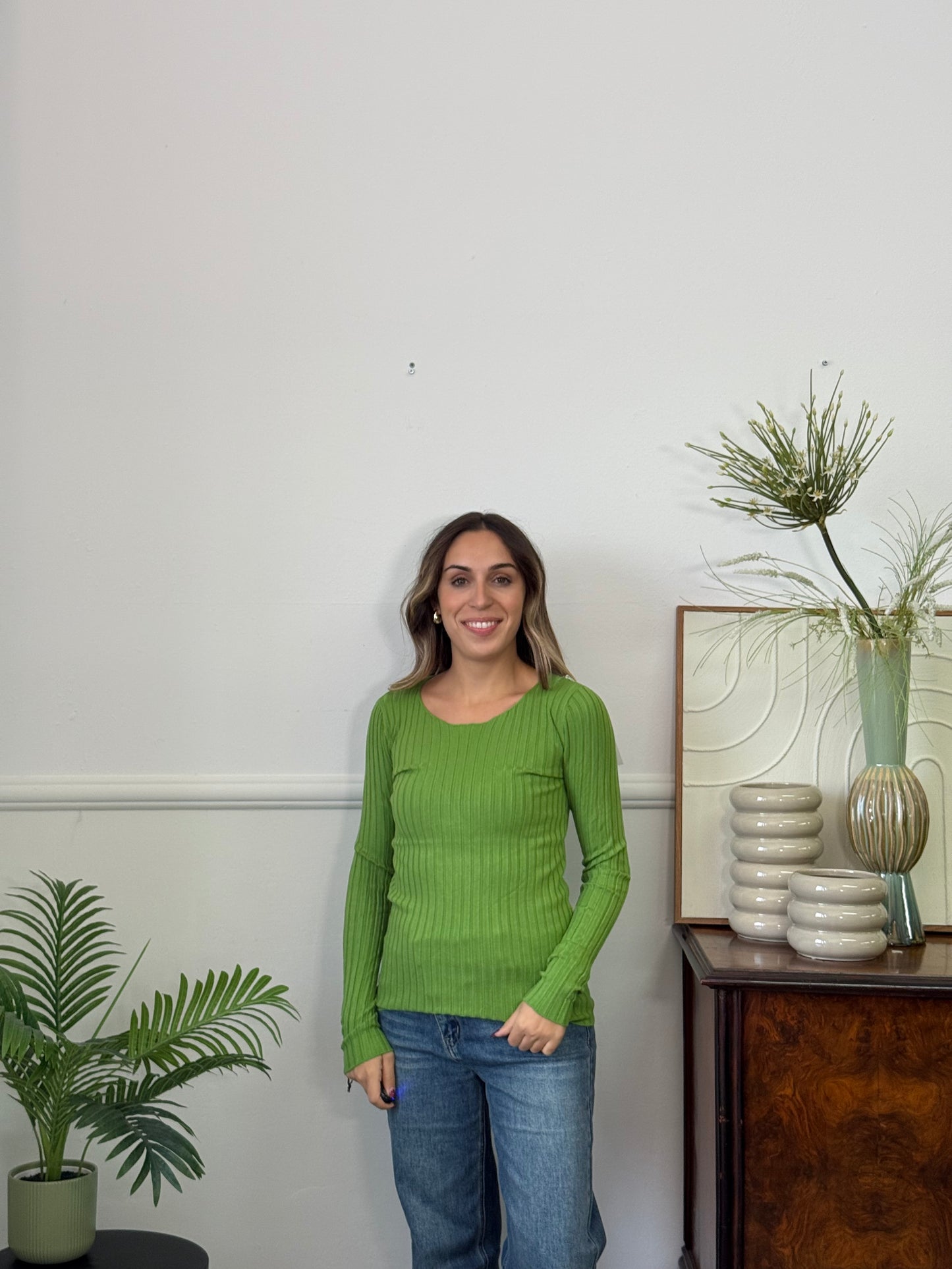 Maglioncino NO STRESS Verde Prato