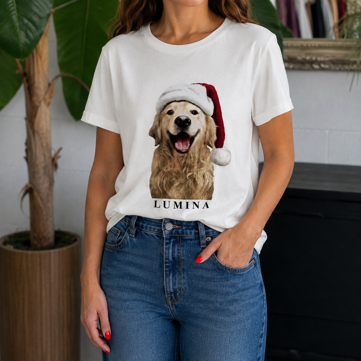 T-shirt Dog Lumina