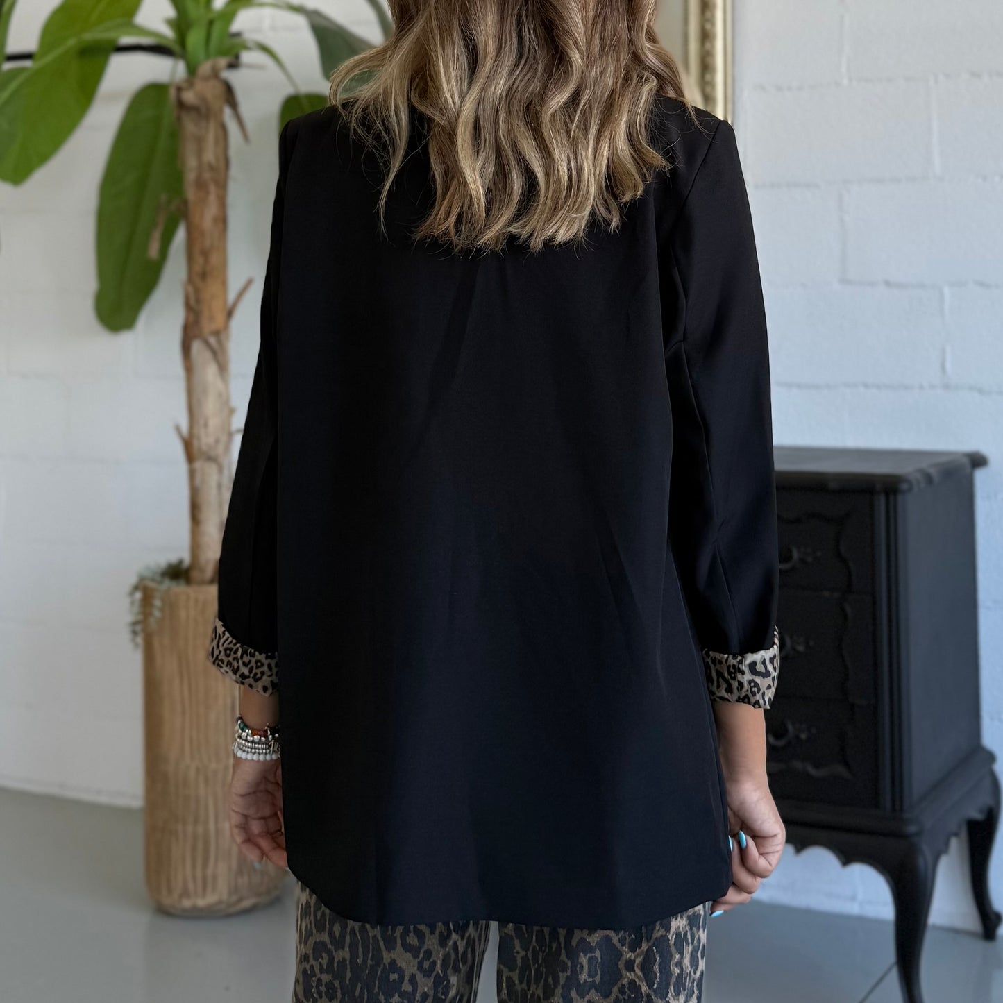 Blazer Iconic Sartoriale Leopard