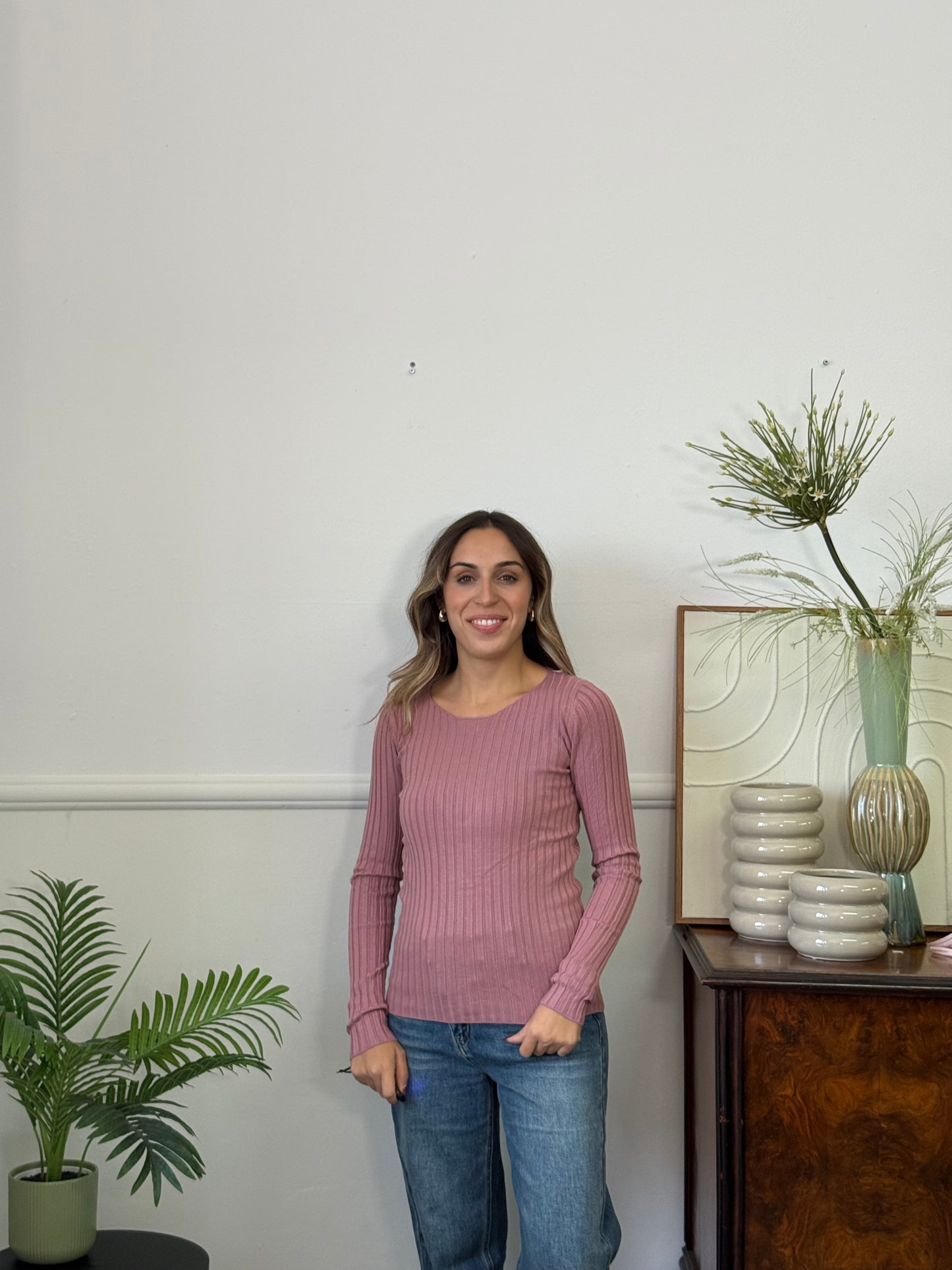 Maglioncino NO STRESS Rosa Cipria