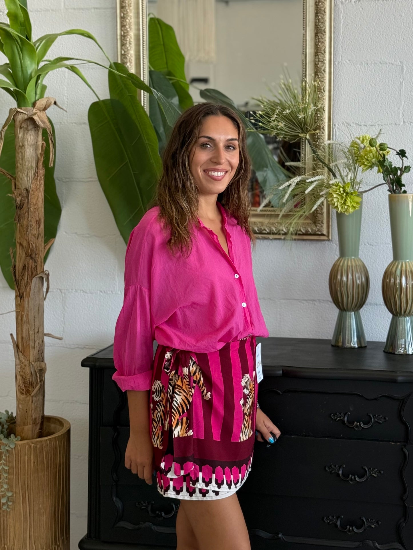 Minigonna Pareo con Tigre ‘ LIMITED EDITION’