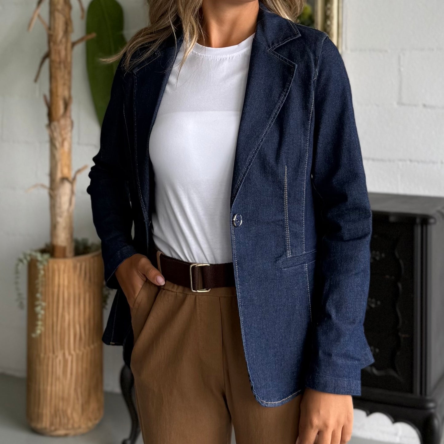 Blazer Chambray