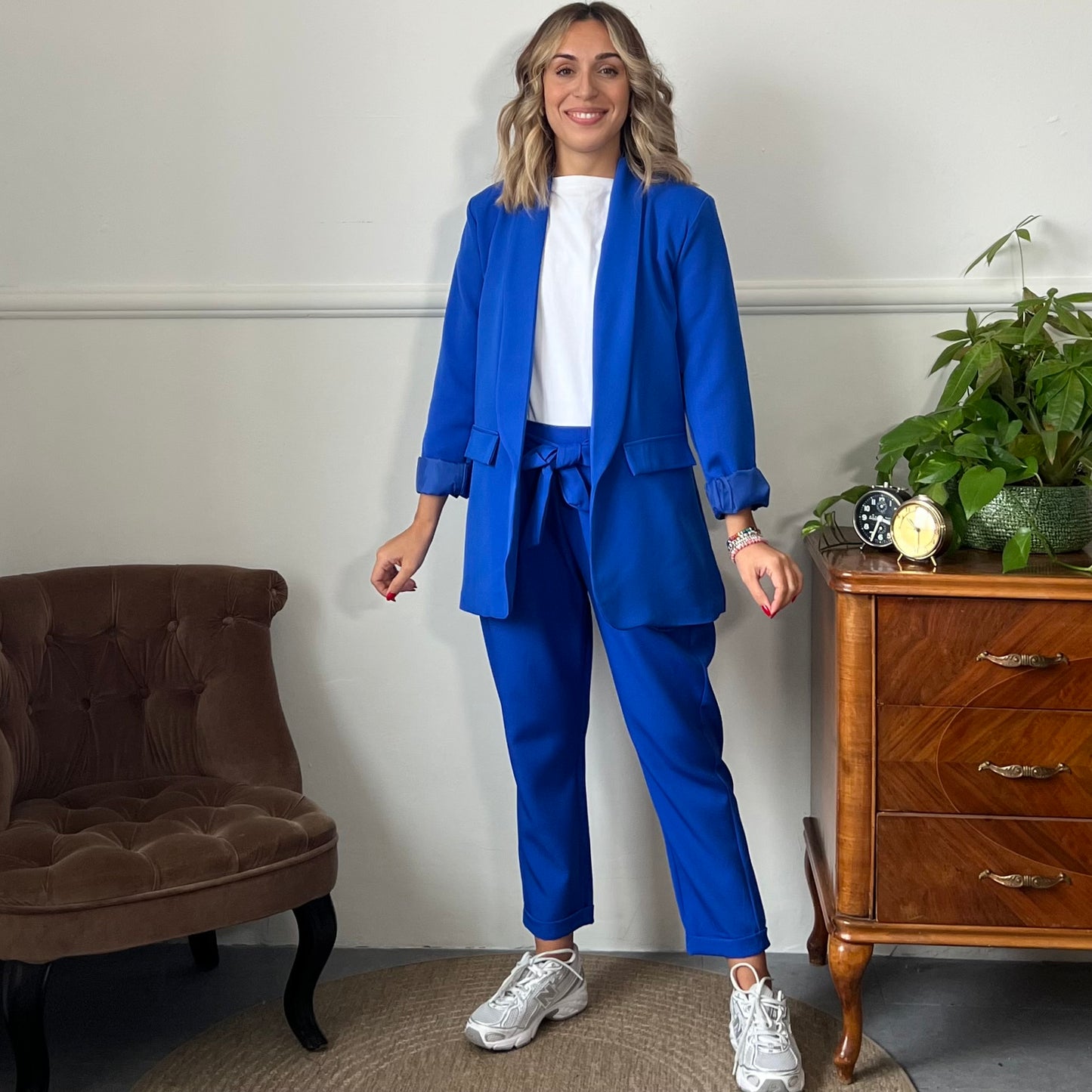 Tailleur Iconic Blu Royal