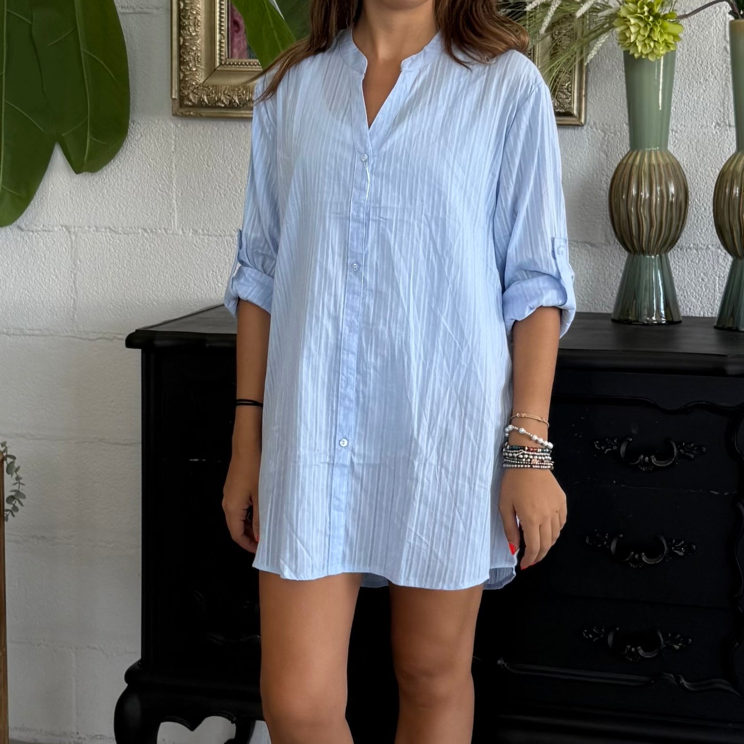 Camicia / Copricostume Azzurro