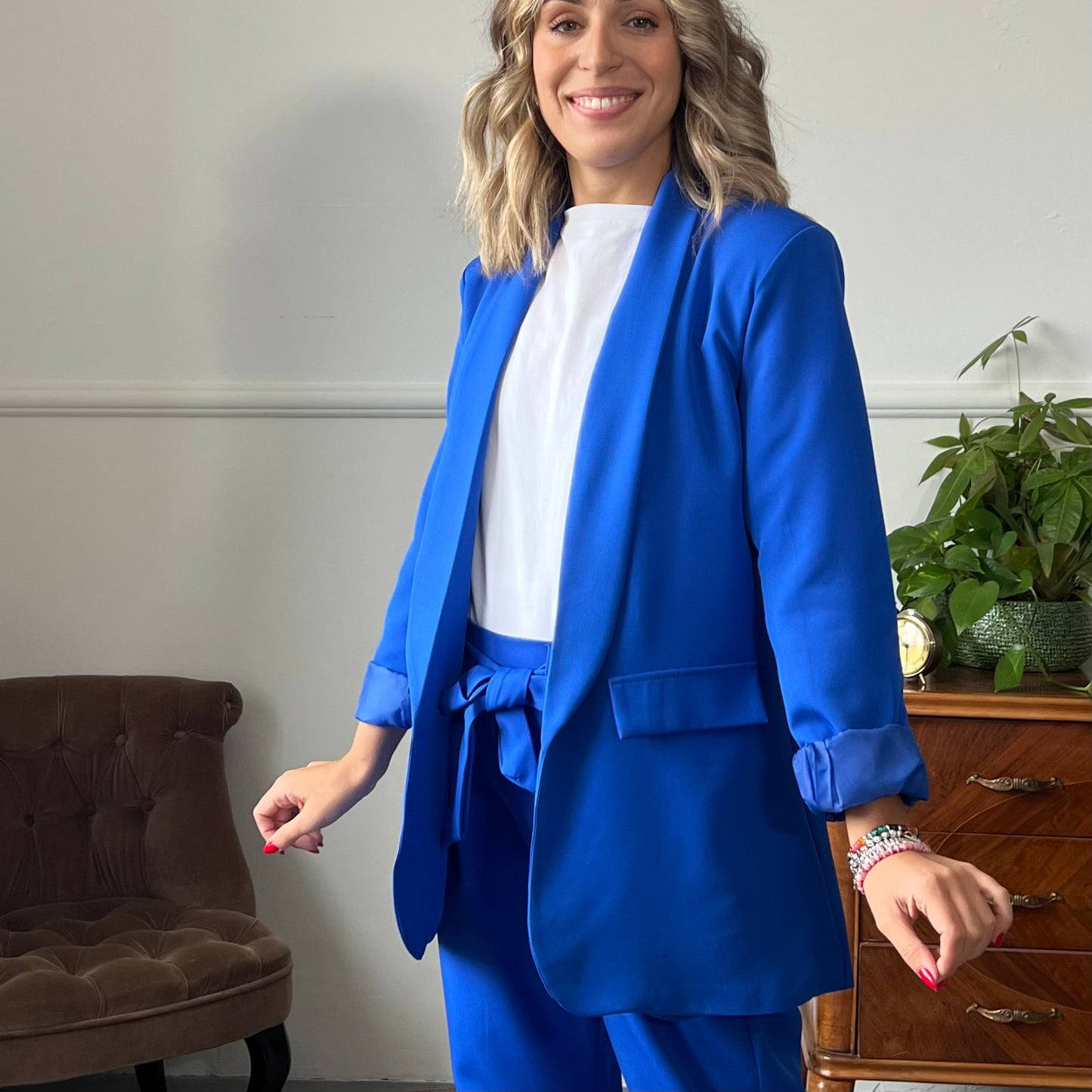 Tailleur Iconic Blu Royal