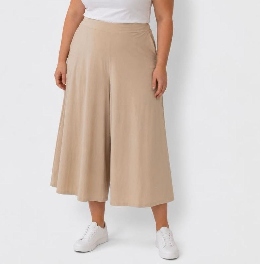 Gaucho beige taglio curvy
