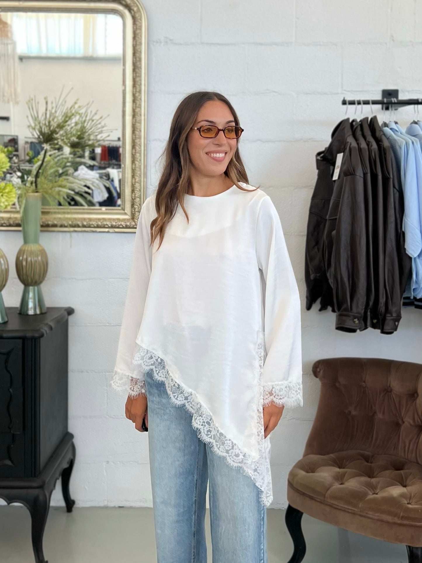 Camicia Valentine in pizzo MUST HAVE