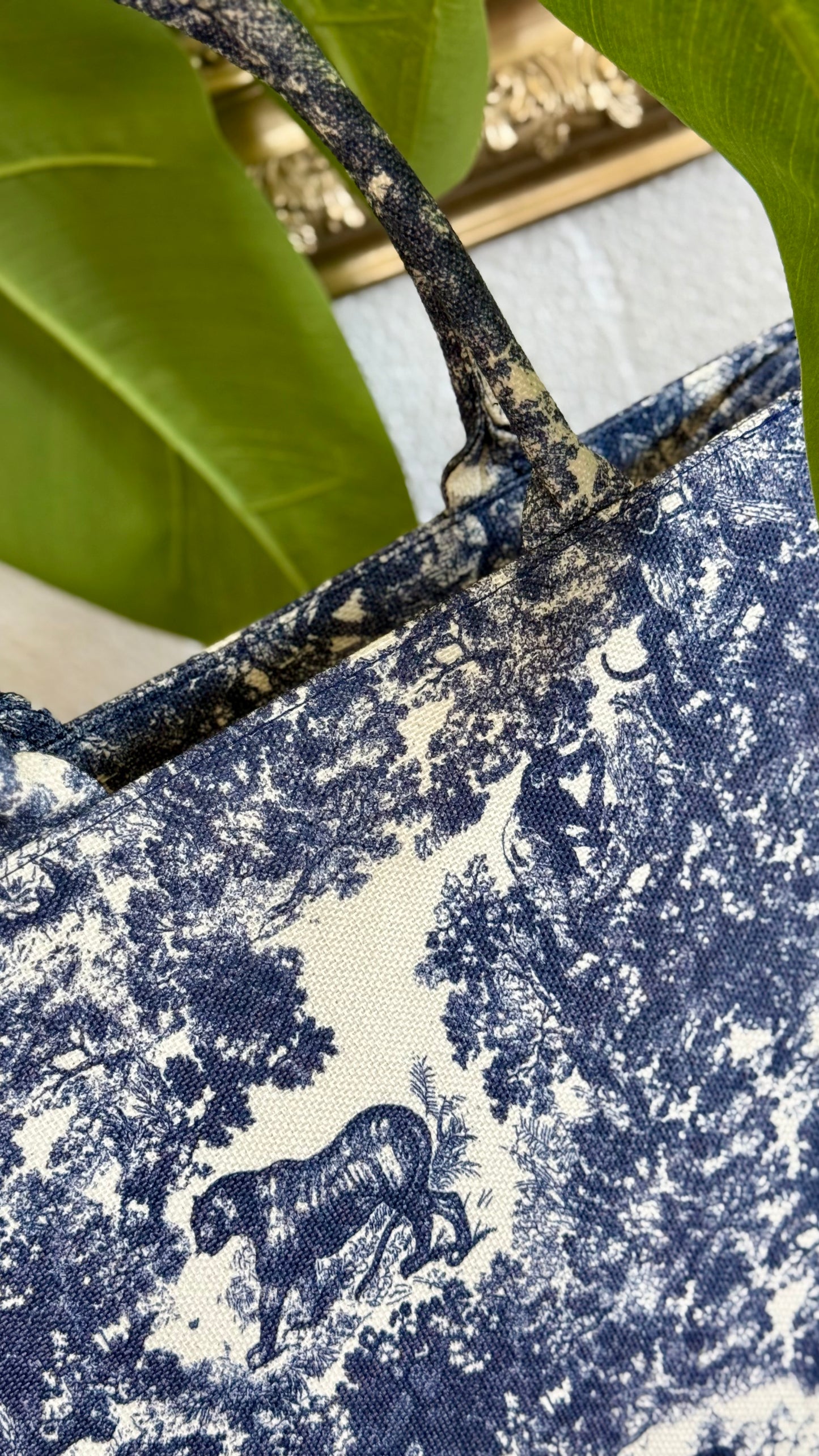 Tote bag in stile Dior