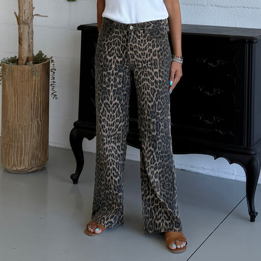 Jeans Leopard