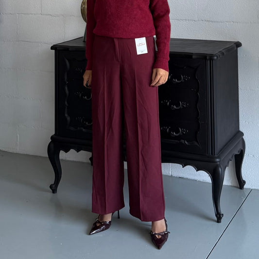 Pantalone Sartoriale Bordeaux