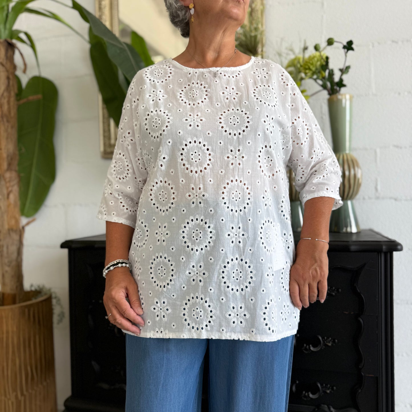 Camicia Milos San Gallo