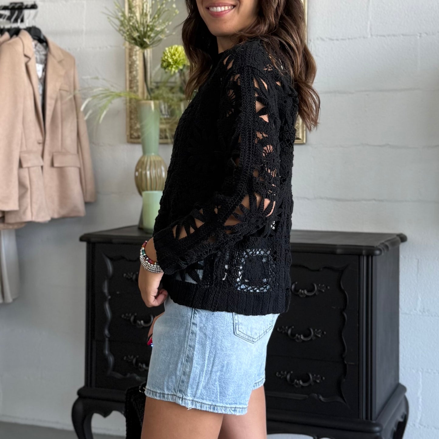 Maglioncino Crochet Taormina