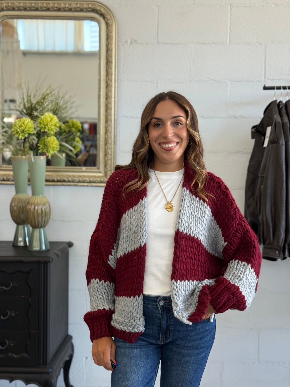 Cardigan Torino in maglia