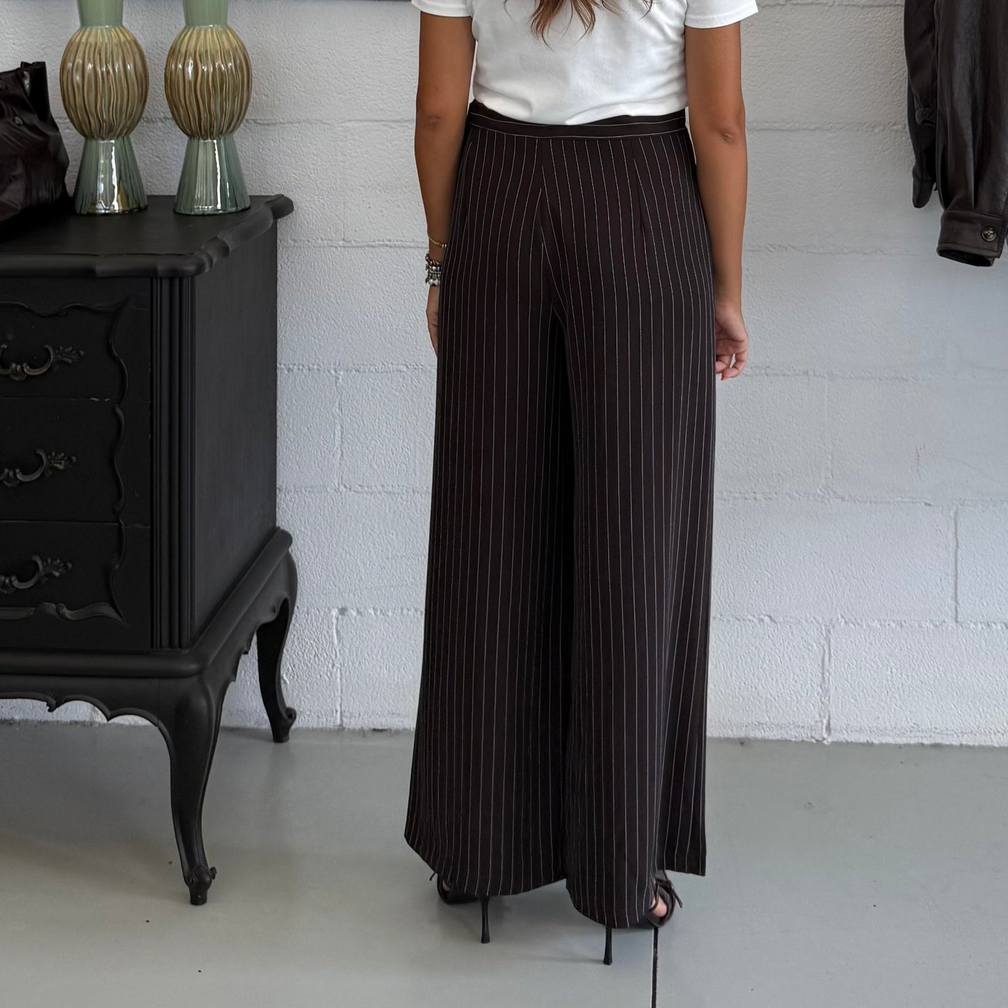 Pantalone Premium Gessato Moro