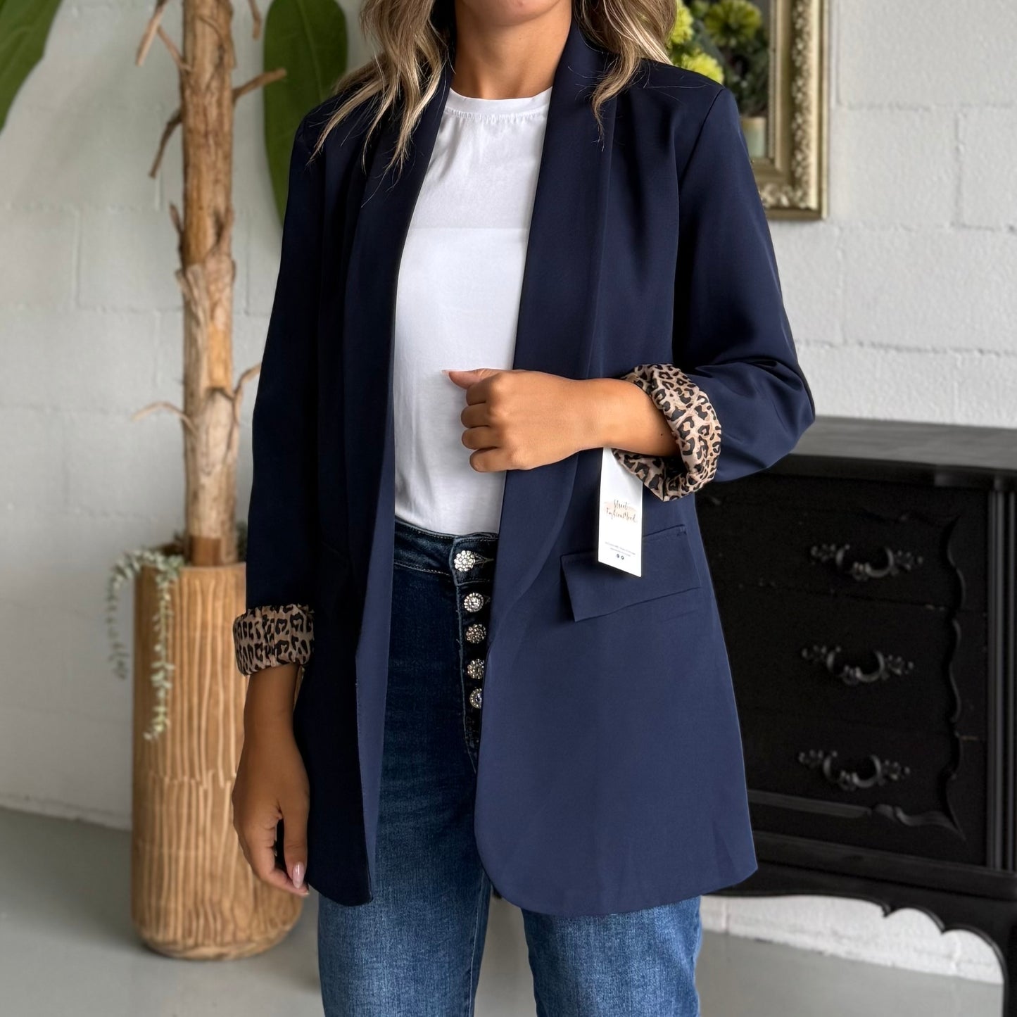 Blazer Iconic Sartoriale Leopard
