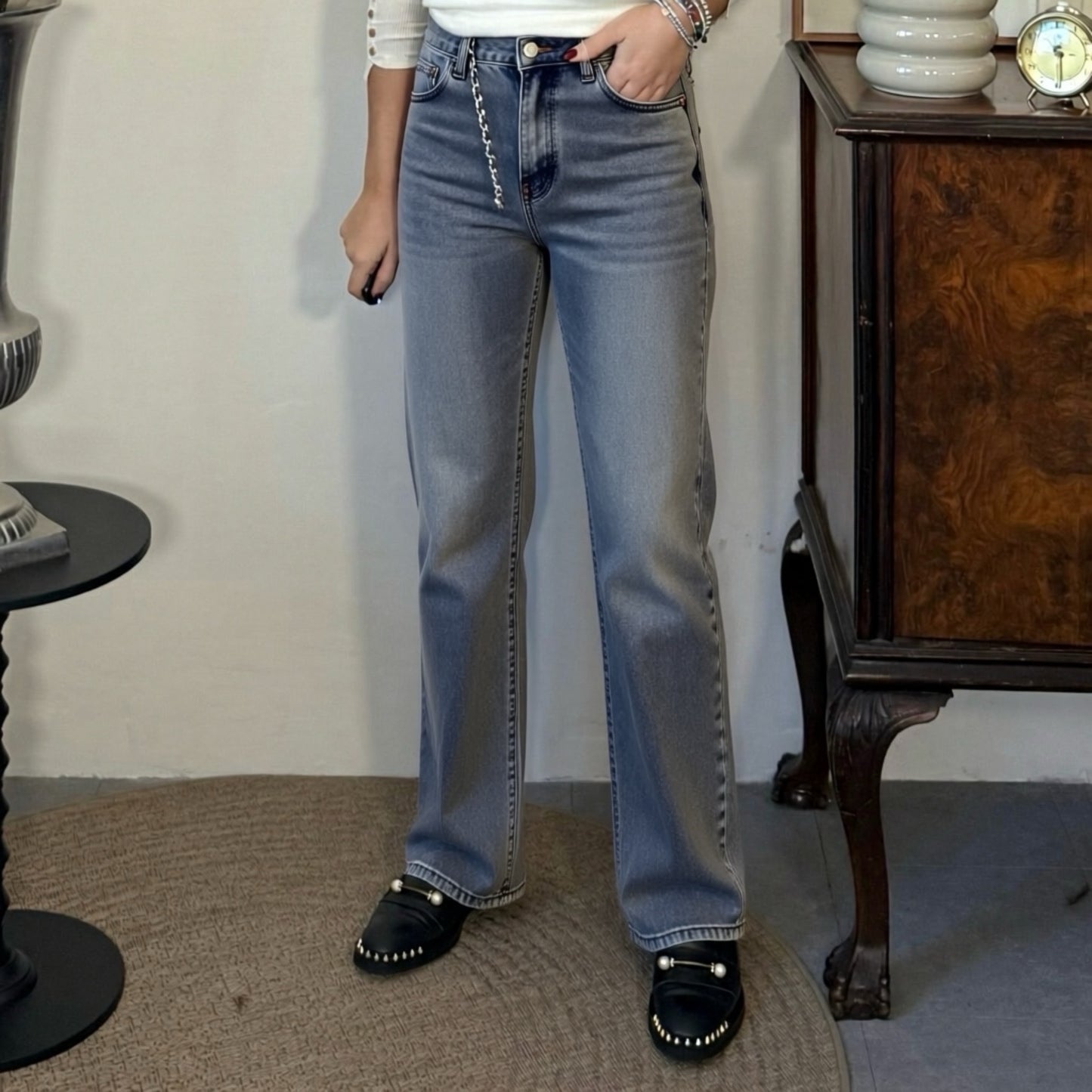 Jeans Grigio DA AVERE Love It