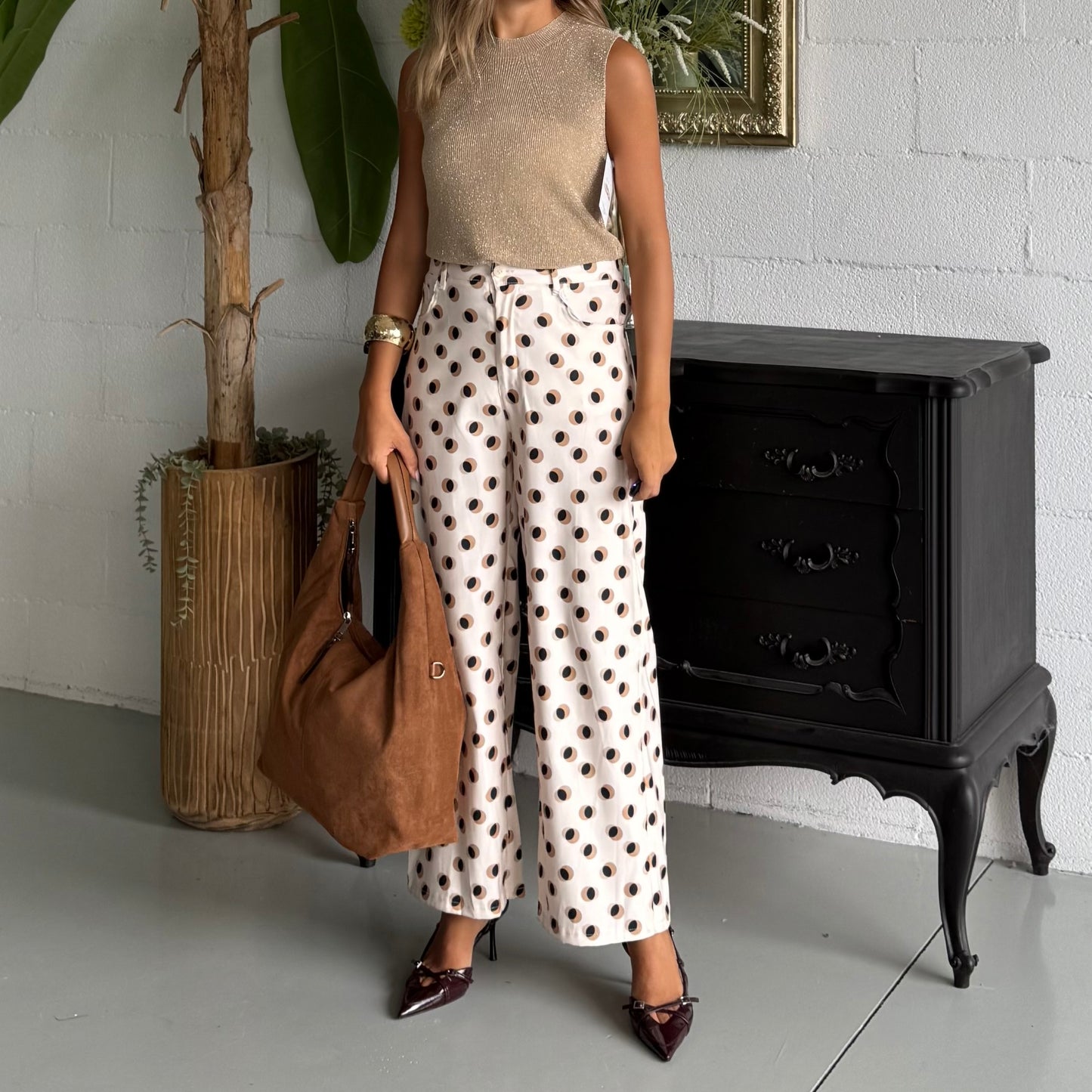 Pantalone a pois