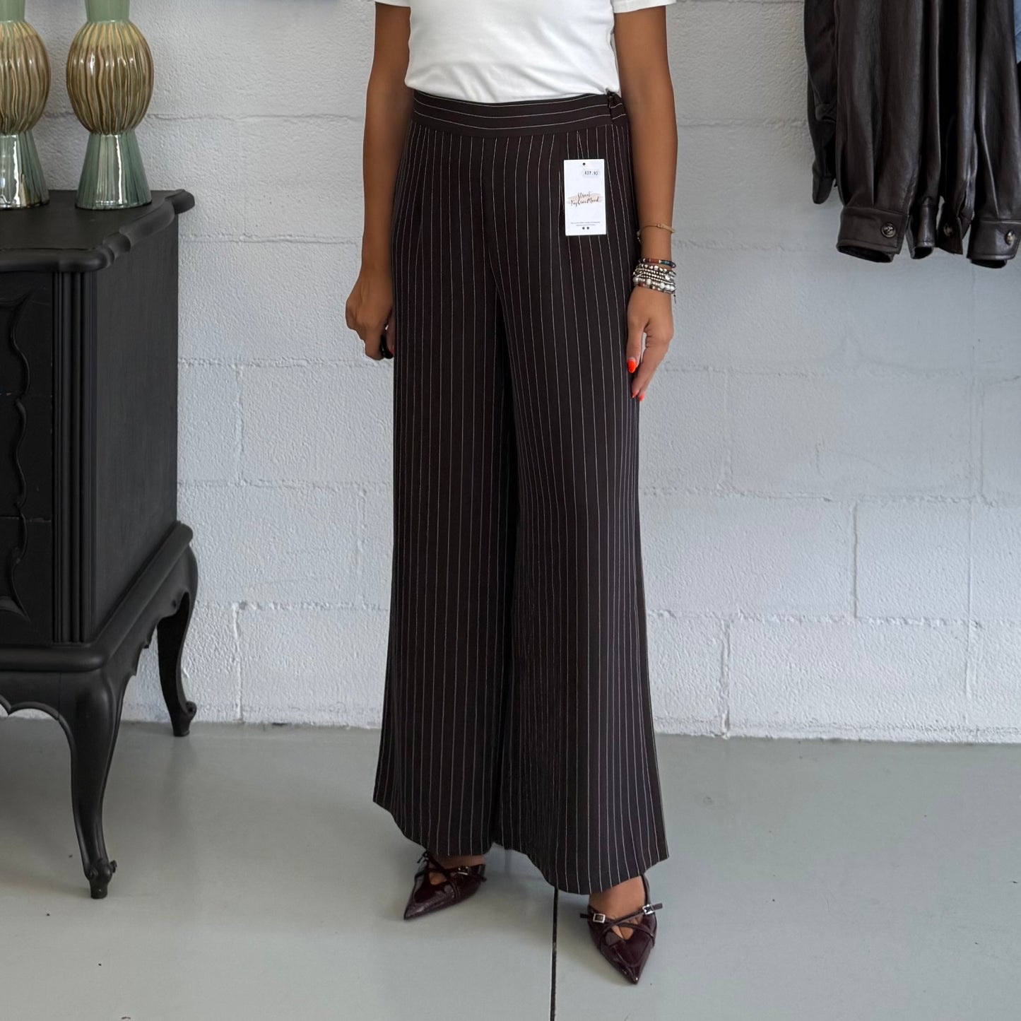 Pantalone Premium Gessato Moro