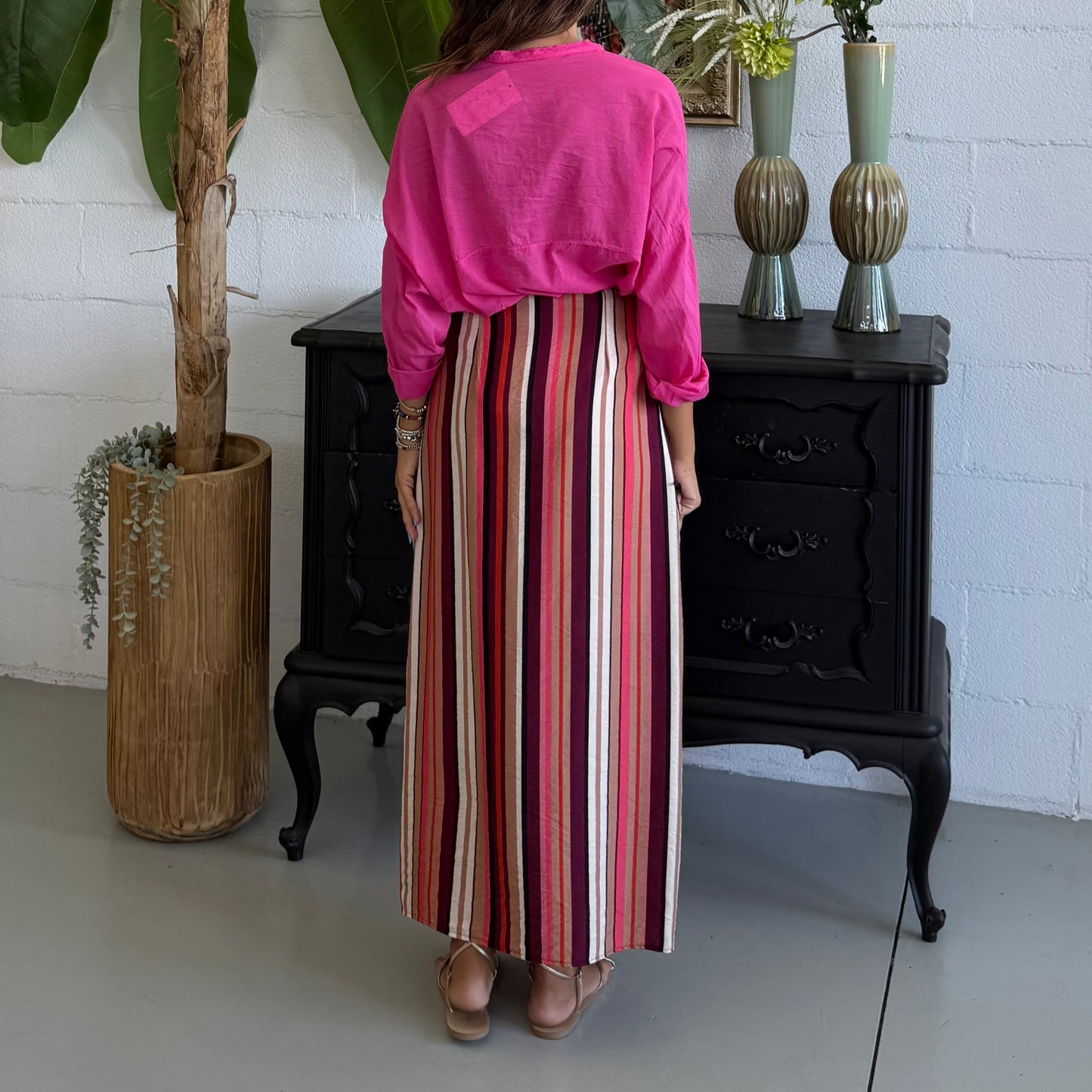 Gonna Pareo stile Missoni