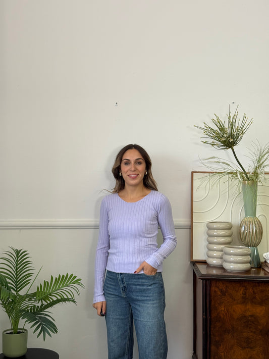Maglioncino NO STRESS Lilla