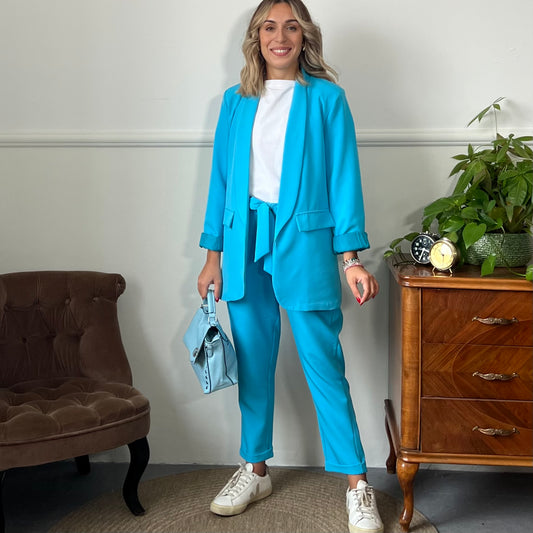 Tailleur Iconic Turquoise