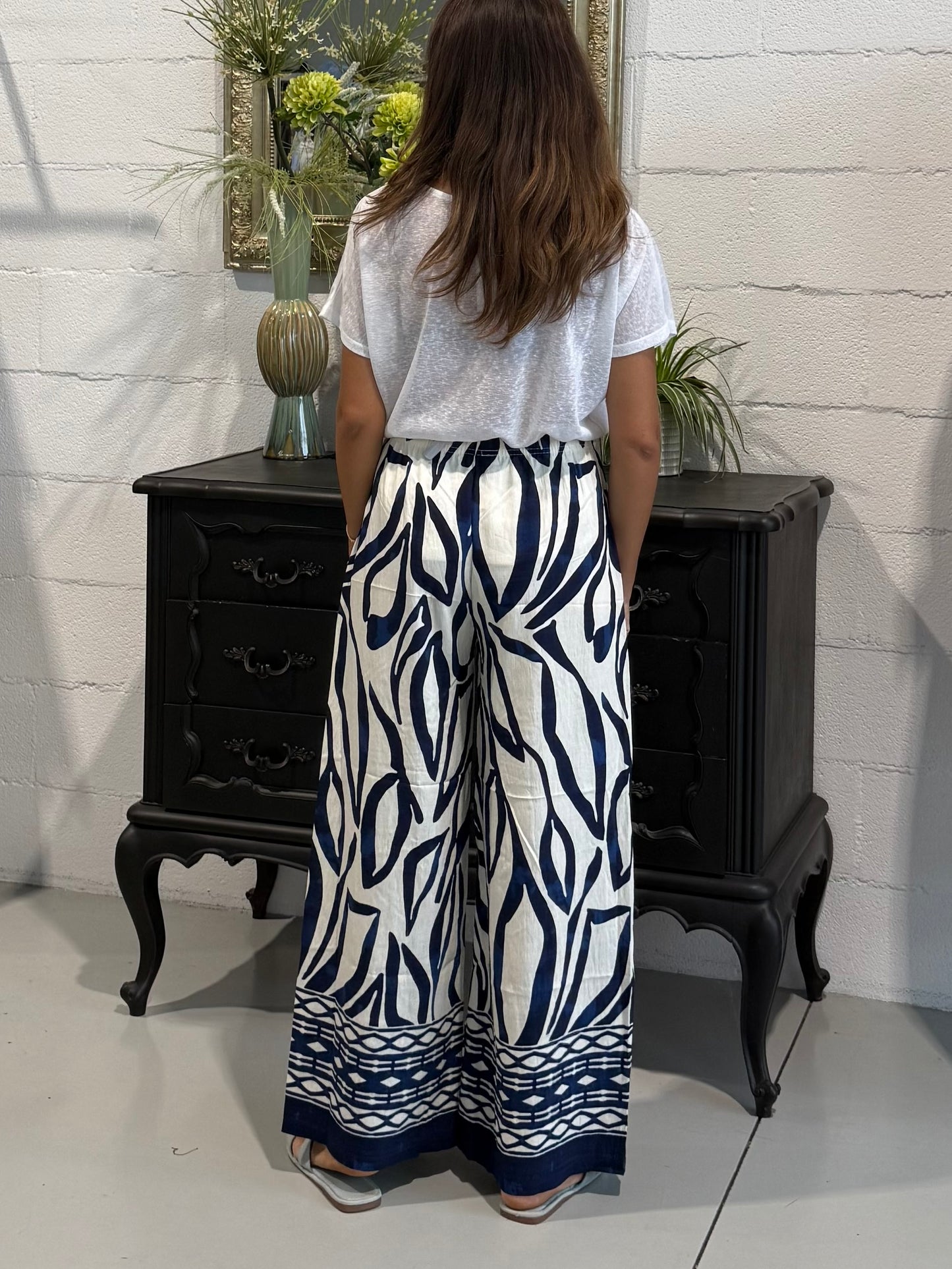 Pantalone Minorca misto Lino rif. 03