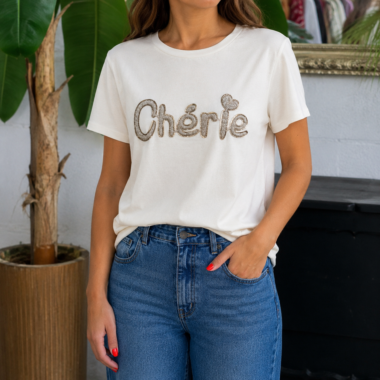 T-shirt Cherie