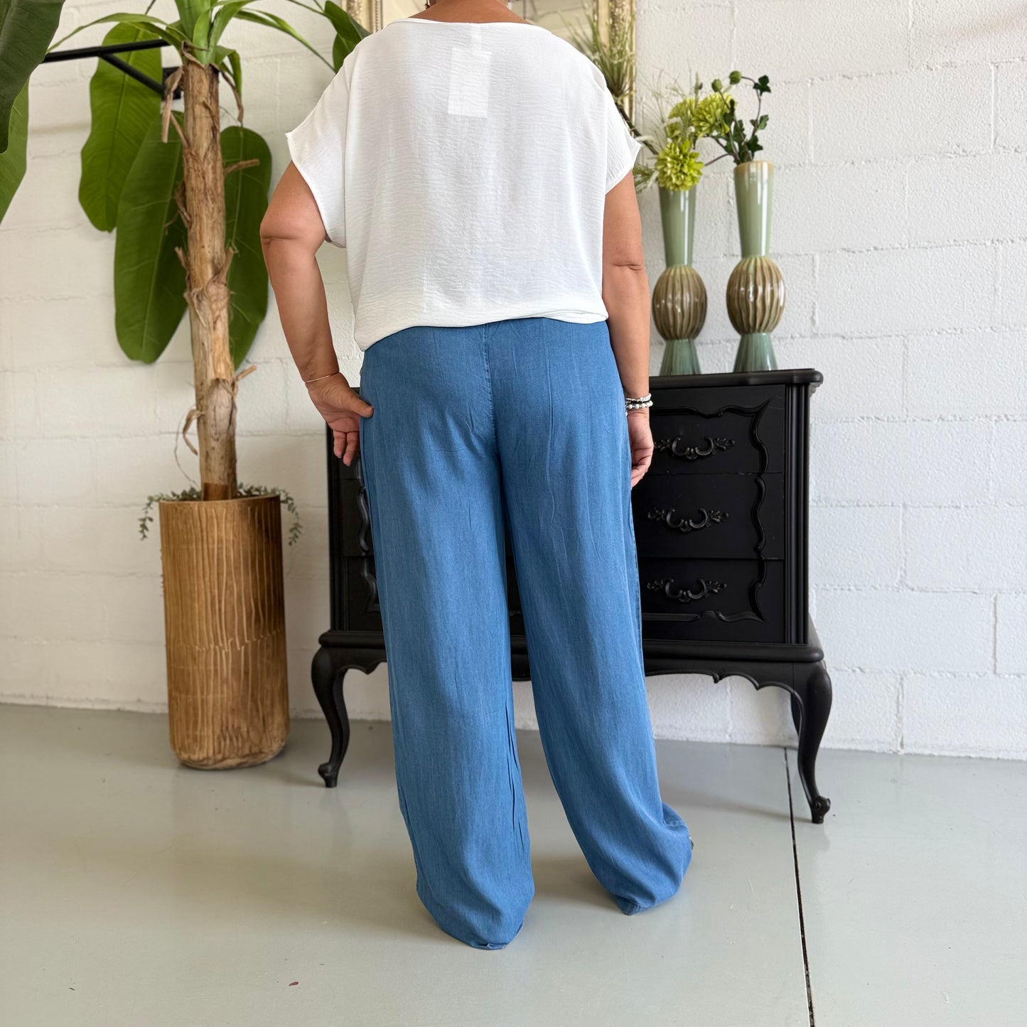 Jeans Chambray leggero e fresco