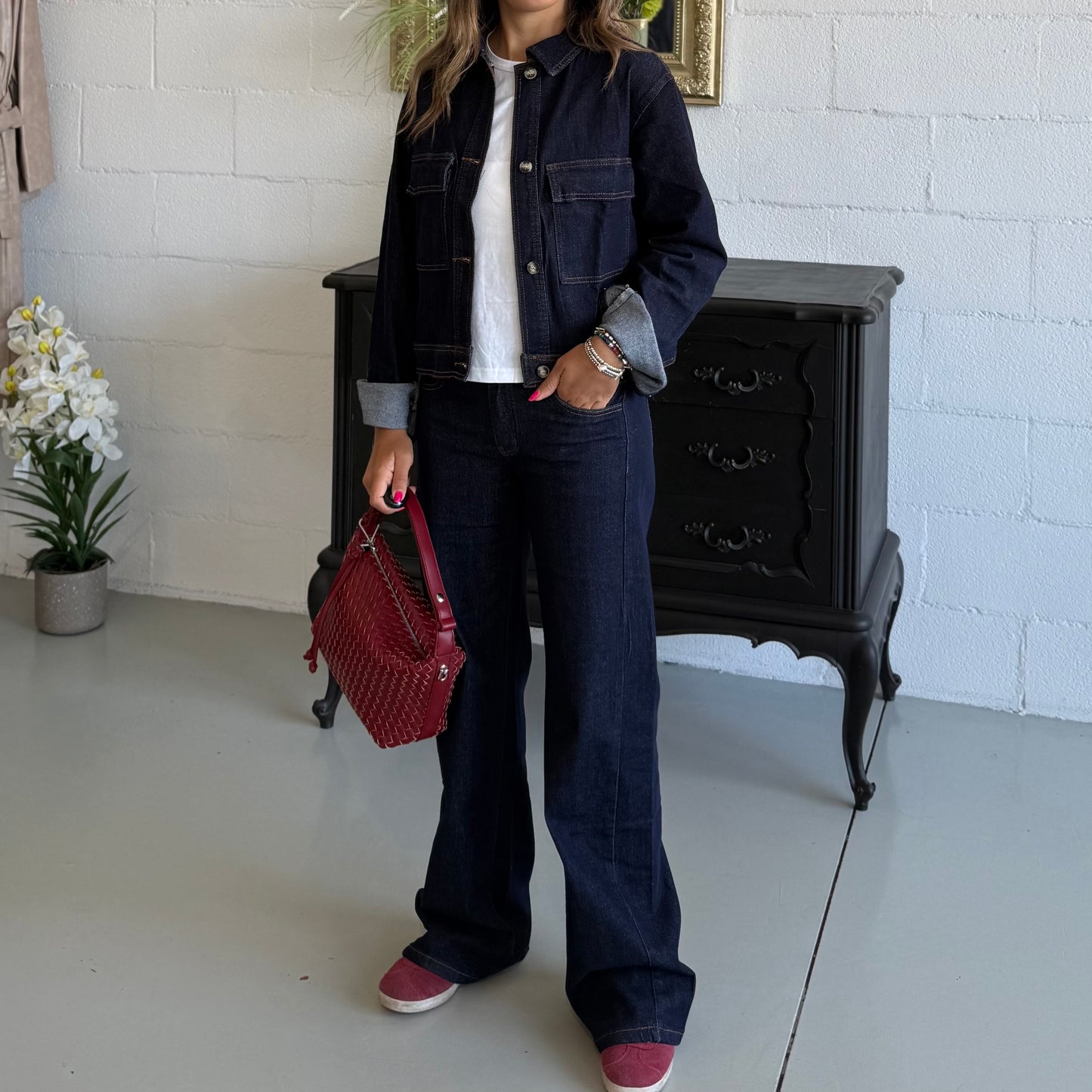 Giacca di Jeans Kiki stile Roy Roger
