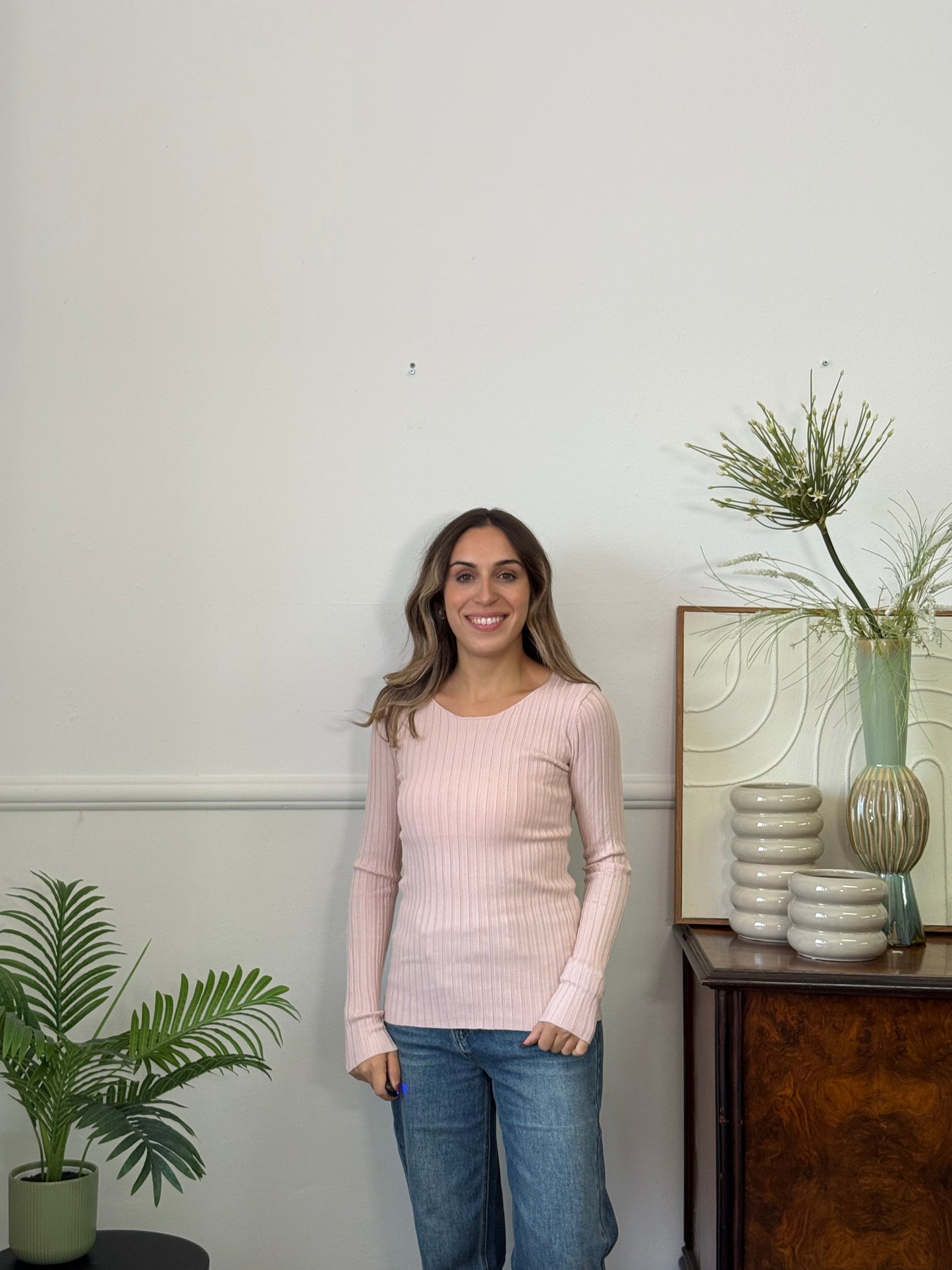 Maglioncino NO STRESS Rosa Antico