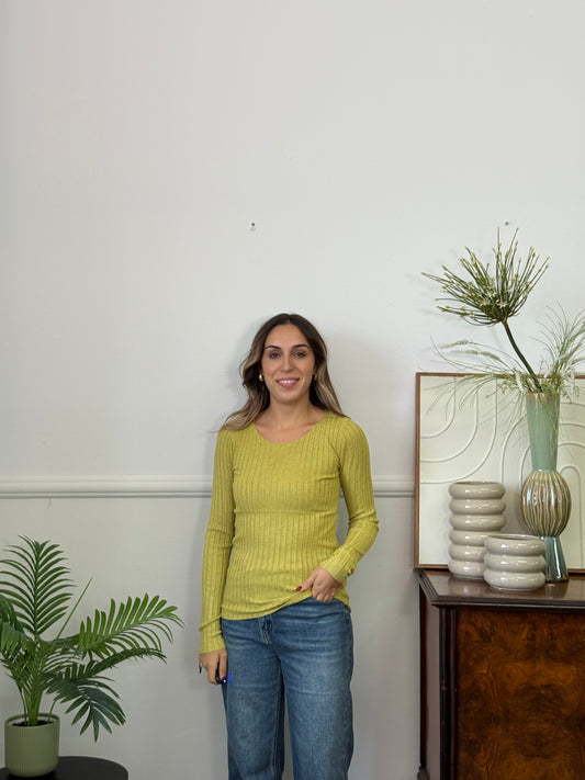 Maglioncino NO STRESS Verde Lyme