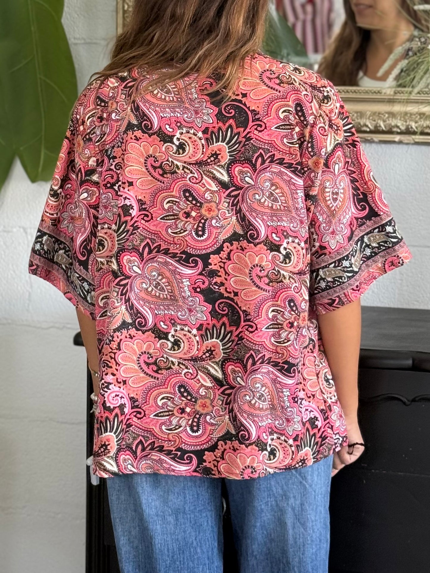Kimono corto Seta Indiana