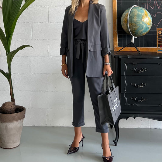 Tailleur Iconic Grigio Fumo