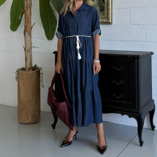 Vestito Chemisier in Chambray