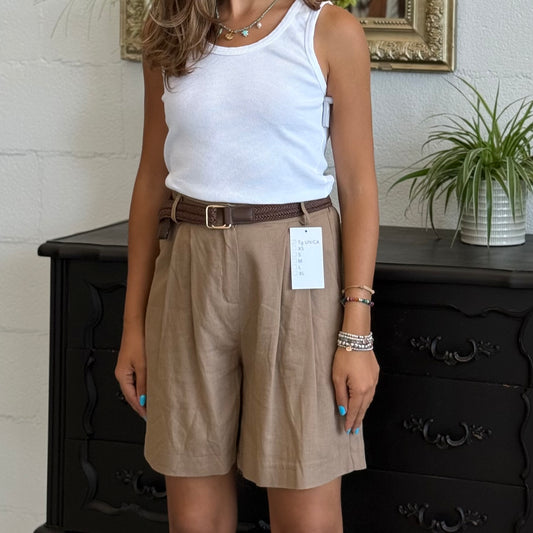 Bermuda Clara in Lino