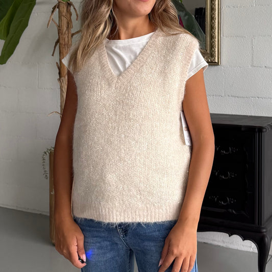 Gilet misto Lana