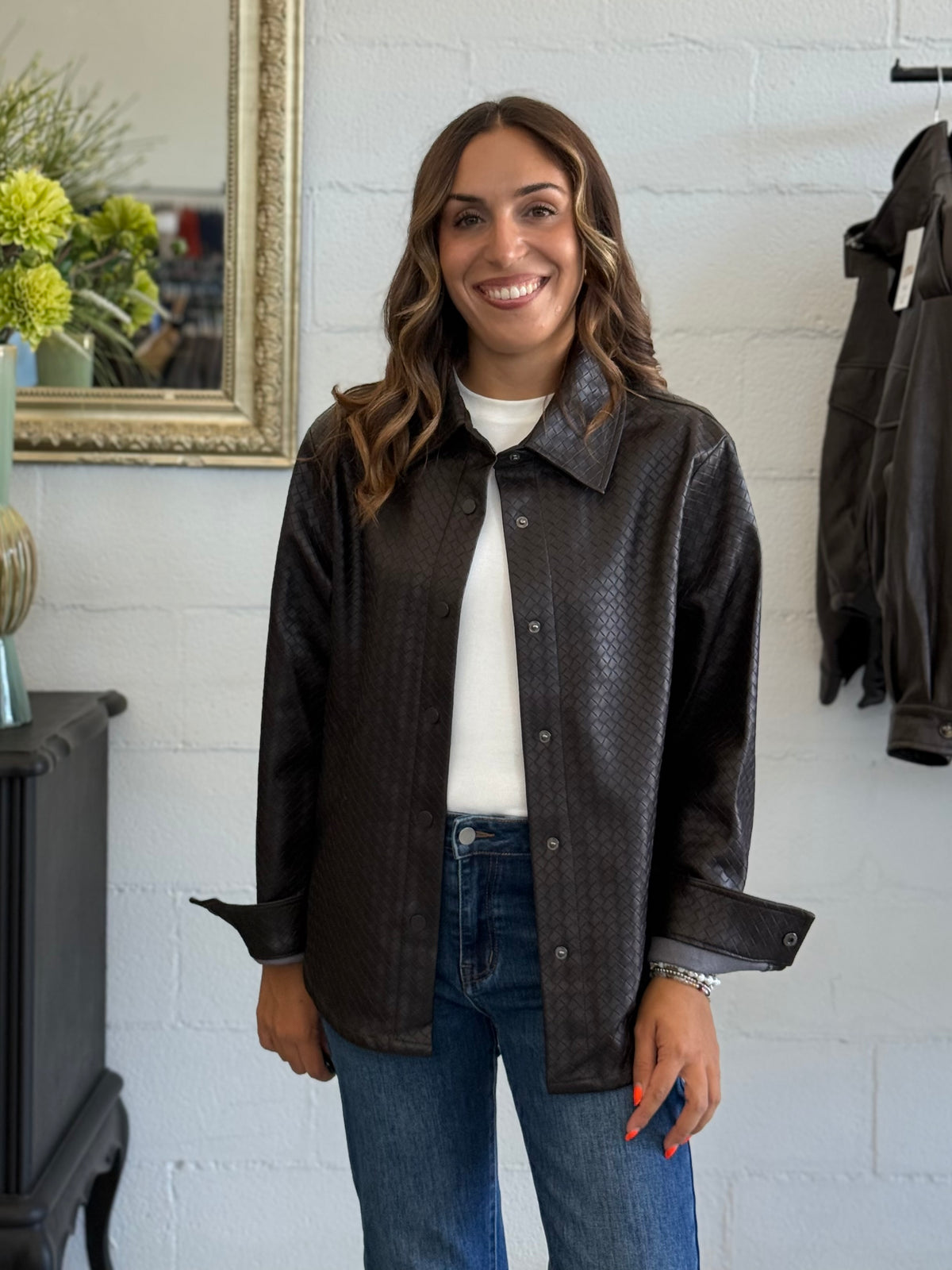 Capospalla a Camicia in stile Bottega Moro