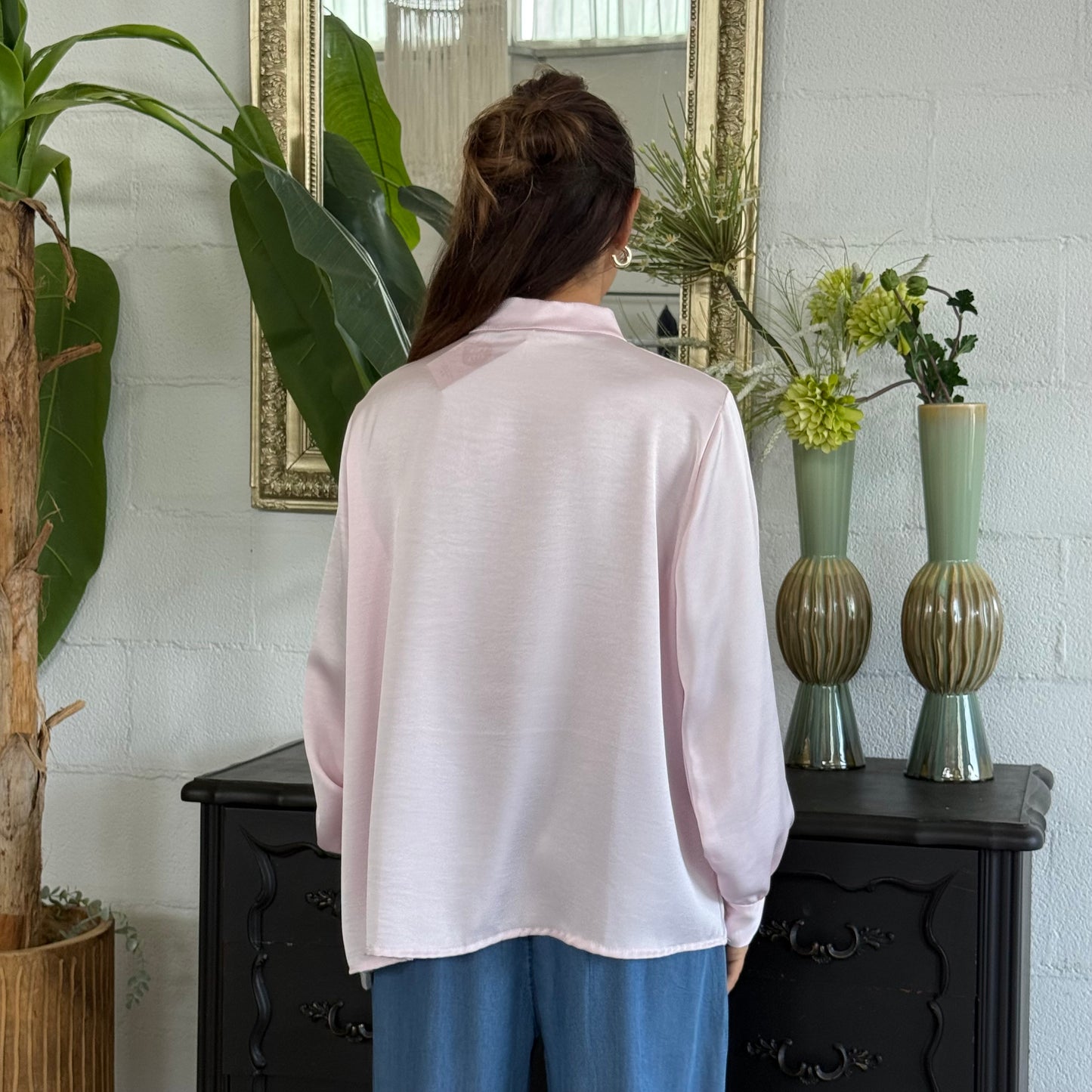 Camicia Romantic con spilla