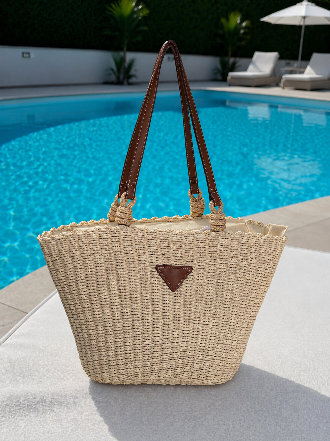 Borsa in Paglia stile Prada
