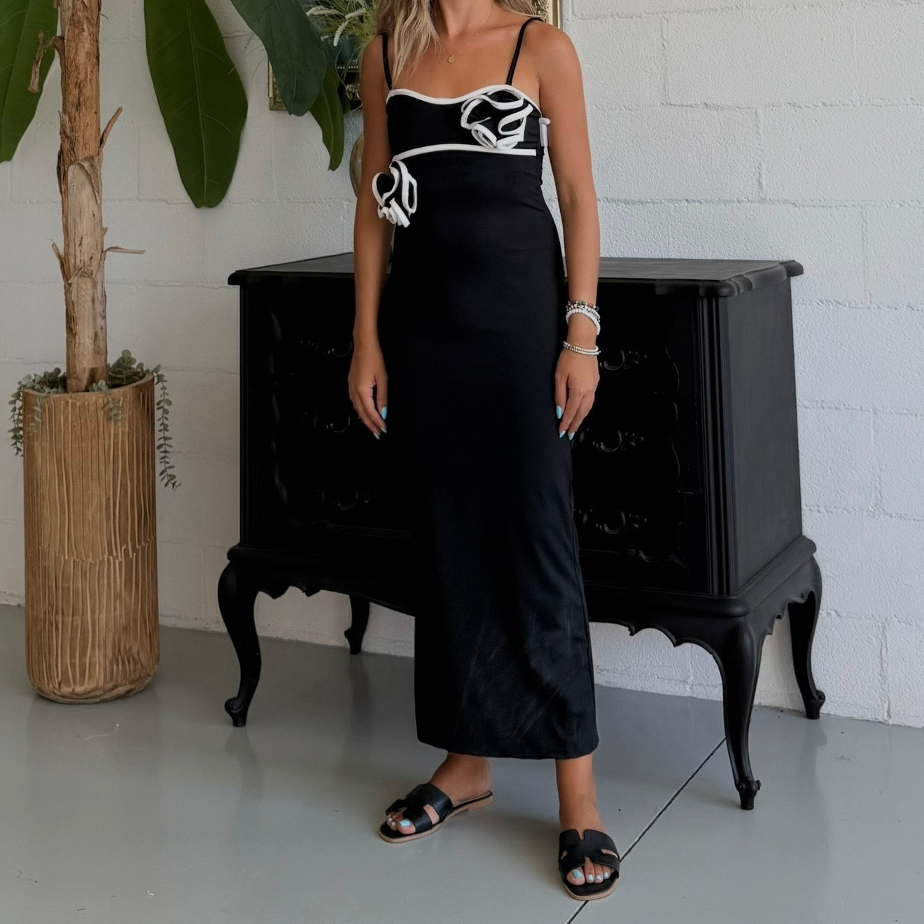 Vestito Noir Blanc
