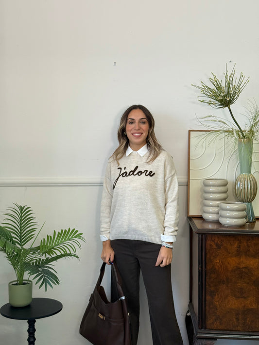 Maglione ‘J’adore’