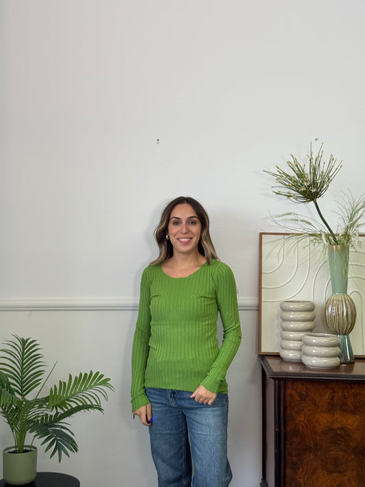 Maglioncino NO STRESS Verde Prato