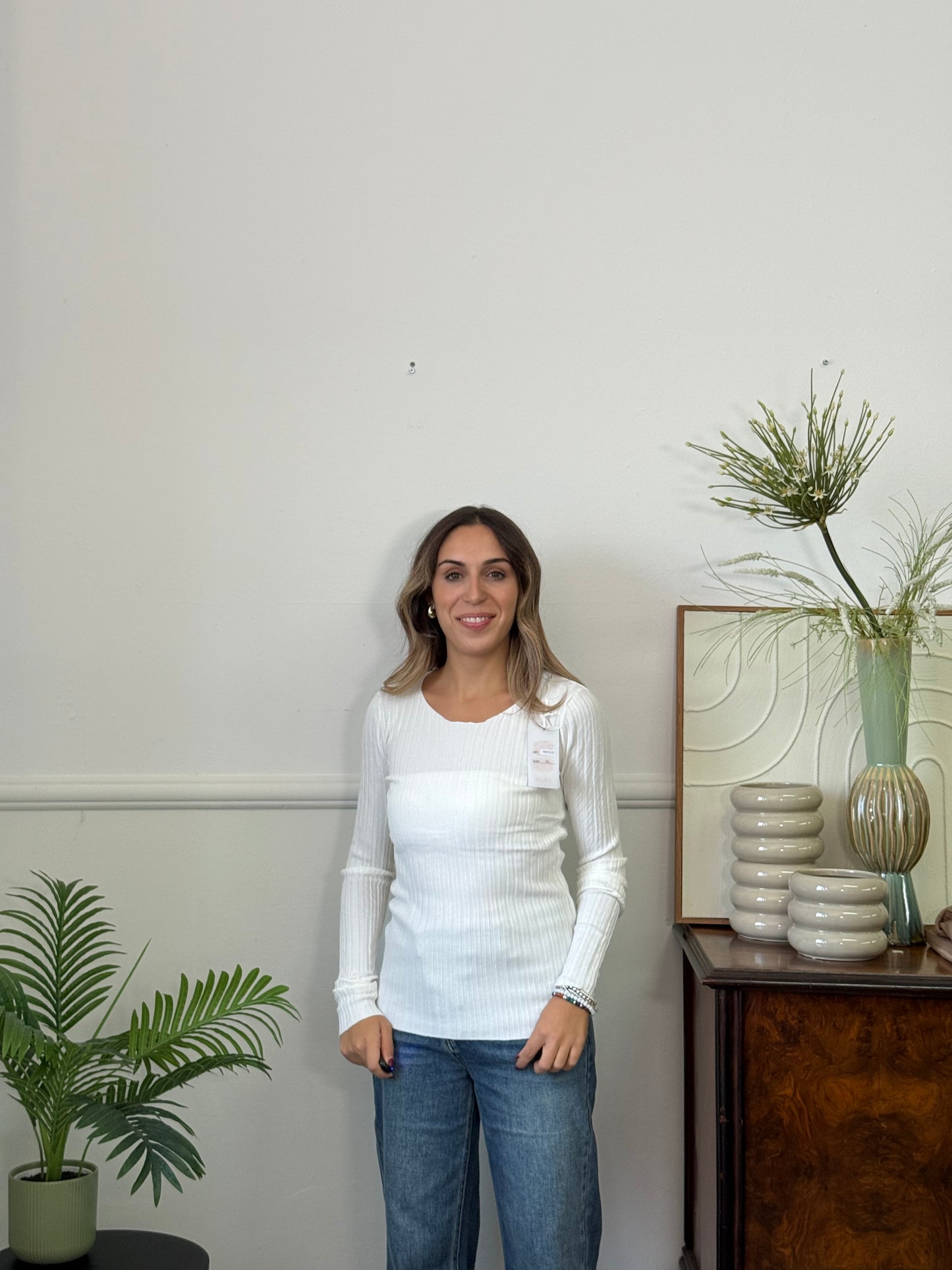 Maglioncino NO STRESS Bianco