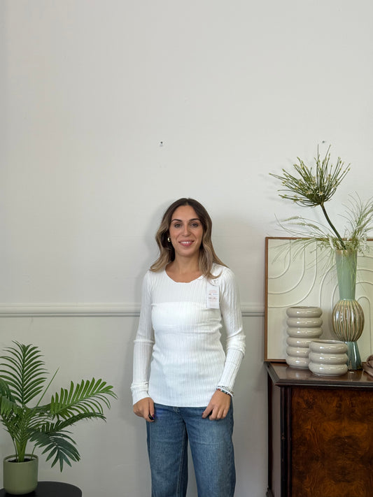 Maglioncino NO STRESS Bianco